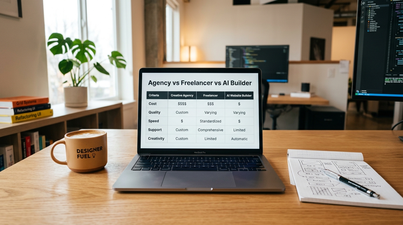Freelancer vs Agency vs AI Builder Tools: What You Actually Get in 2026 - Techsist Labs Engineering Insights